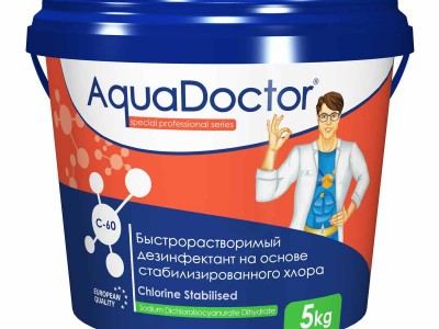 Быстрый хлор в гранулах AquaDoctor C-60